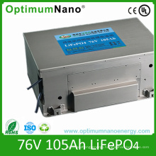 76.8V 105ah LiFePO4 Screw Connected Electric Vehicle Battery